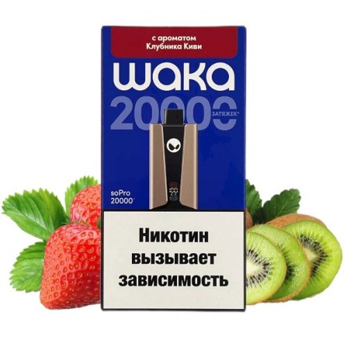 WAKA soPro 20000 - Клубника Киви